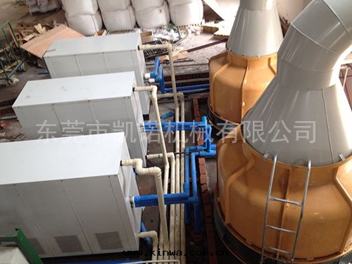 水(shuǐ)冷(lěng)渦旋冷(lěng)水(shuǐ)機(jī)带(dài)冷(lěng)卻水(shuǐ)塔案(àn)例